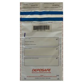 Pénzszállító zacskó DEPOSAFE M-5 (160x250mm)