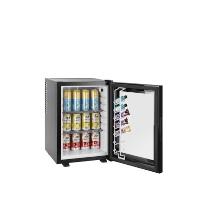 USHF 40 BM üvegajtós Minibár 